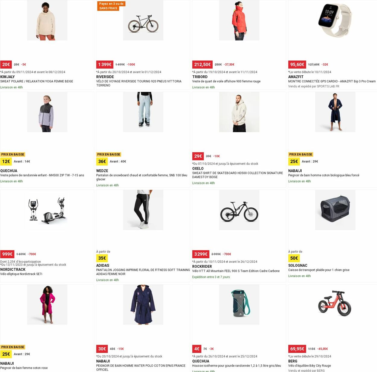 Catalogue Decathlon 11.11.2024 - 20.11.2024