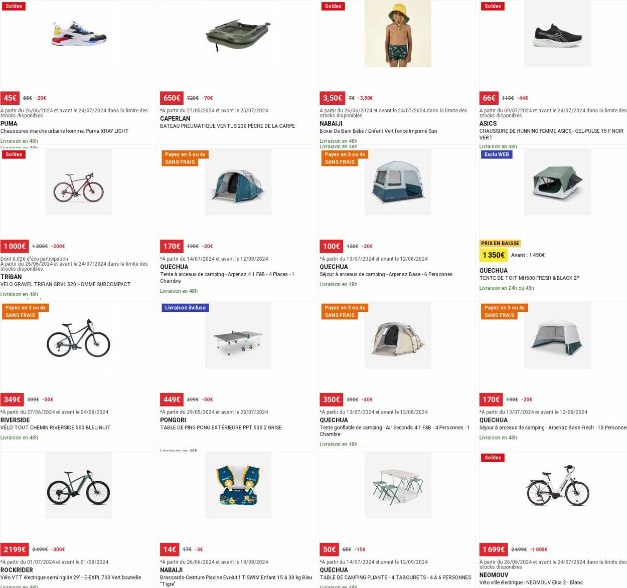 Catalogue Decathlon 22.07.2024 - 31.07.2024