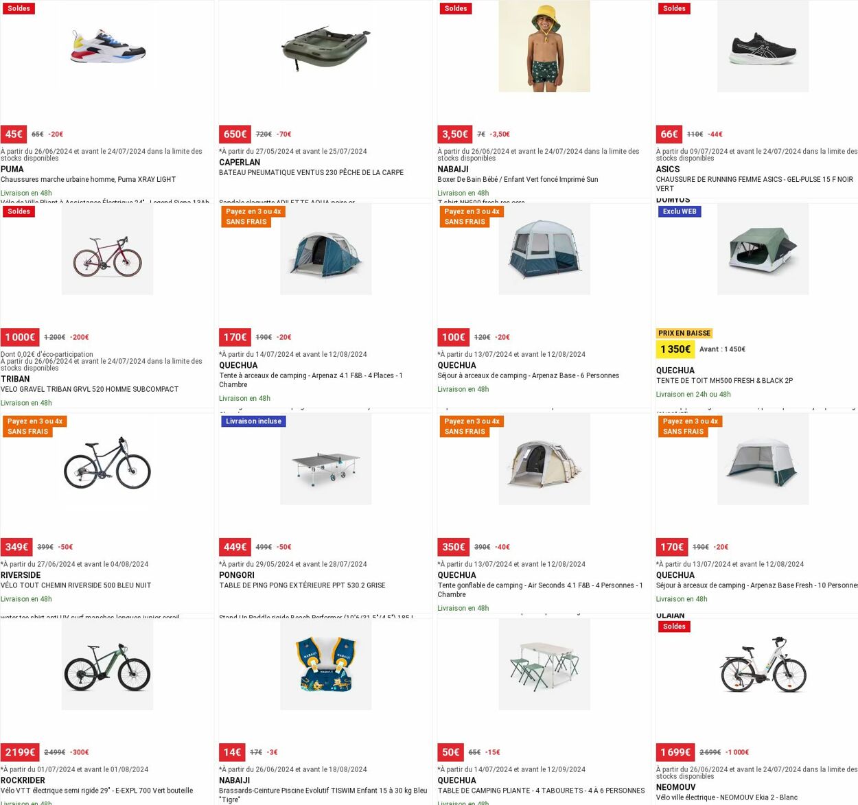 Catalogue Decathlon 22.07.2024 - 31.07.2024