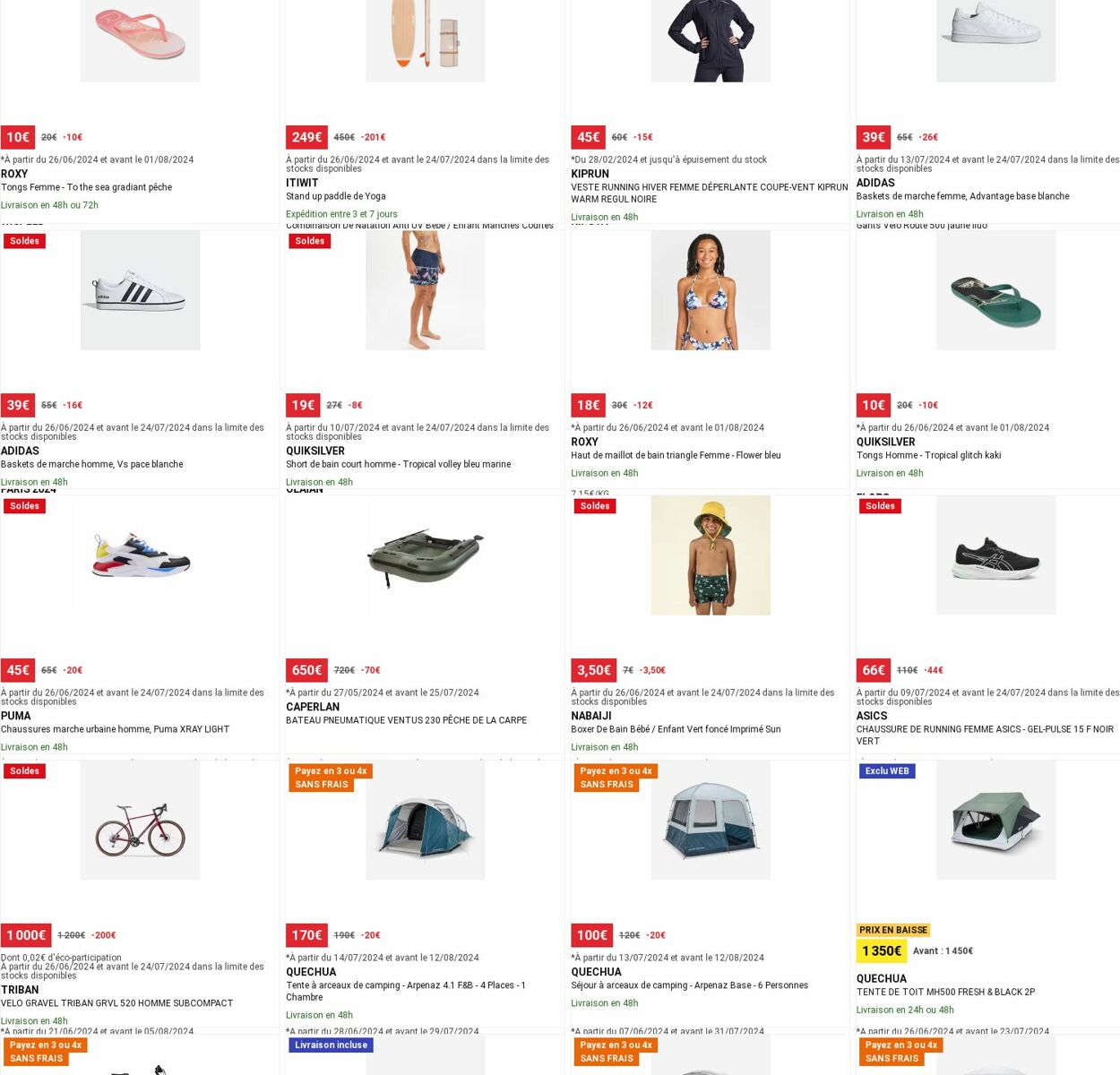 Catalogue Decathlon 22.07.2024 - 31.07.2024