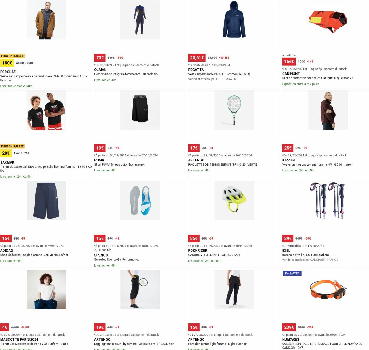 Catalogue Decathlon 16.09.2024 - 25.09.2024