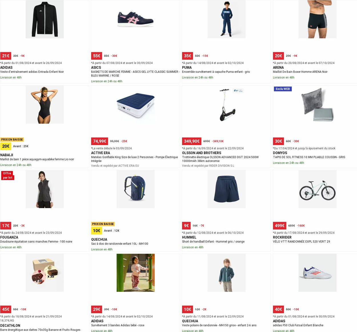 Catalogue Decathlon 16.09.2024 - 25.09.2024