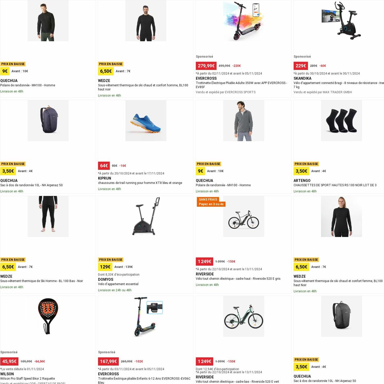 Catalogue Decathlon 04.11.2024 - 13.11.2024