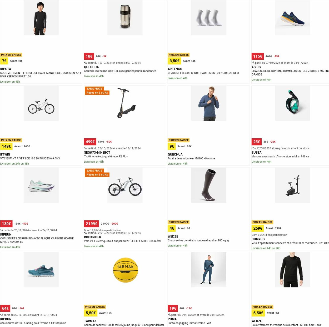 Catalogue Decathlon 04.11.2024 - 13.11.2024