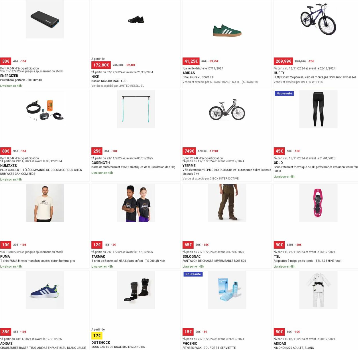 Catalogue Decathlon 02.12.2024 - 11.12.2024