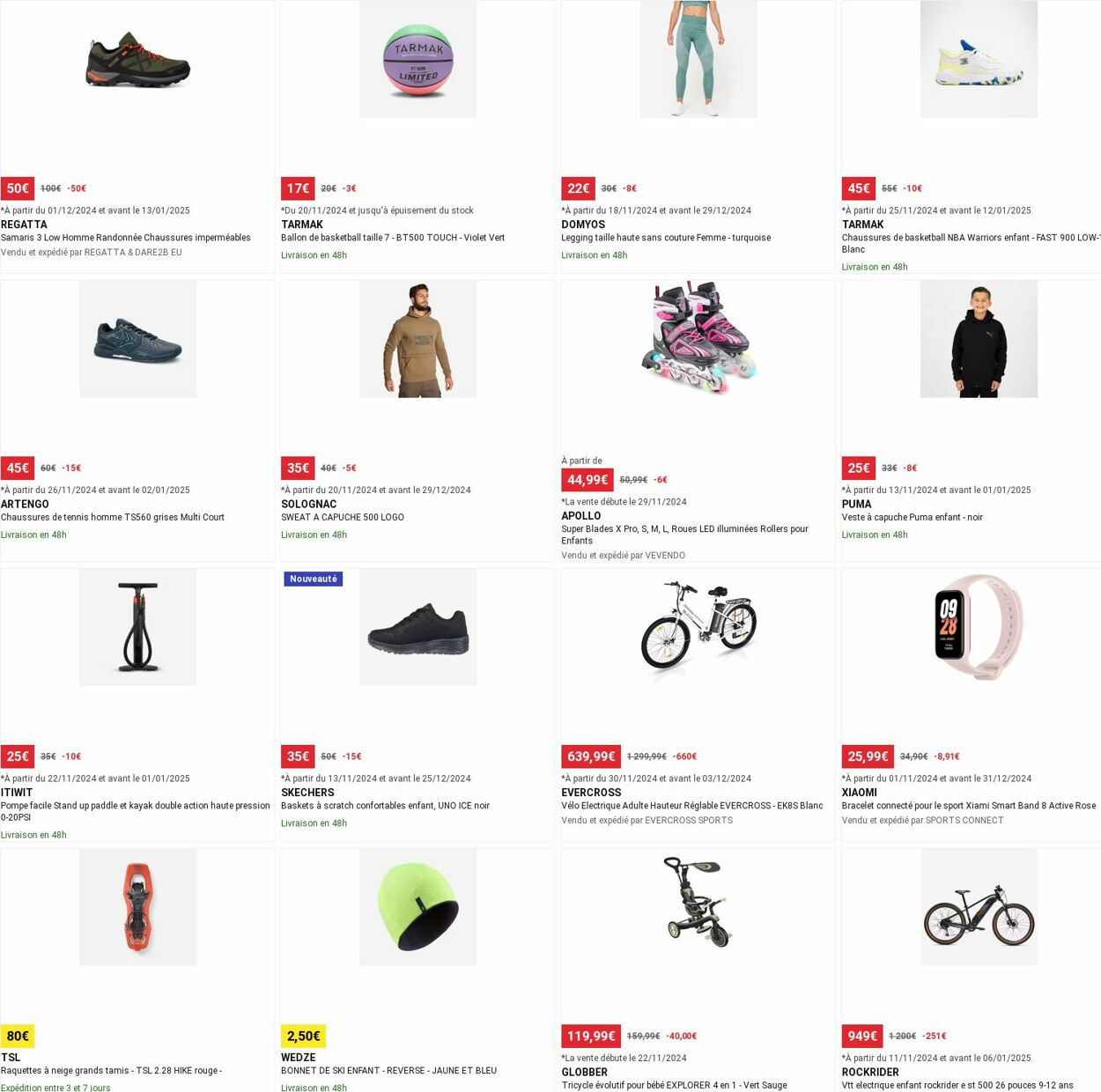 Catalogue Decathlon 02.12.2024 - 11.12.2024