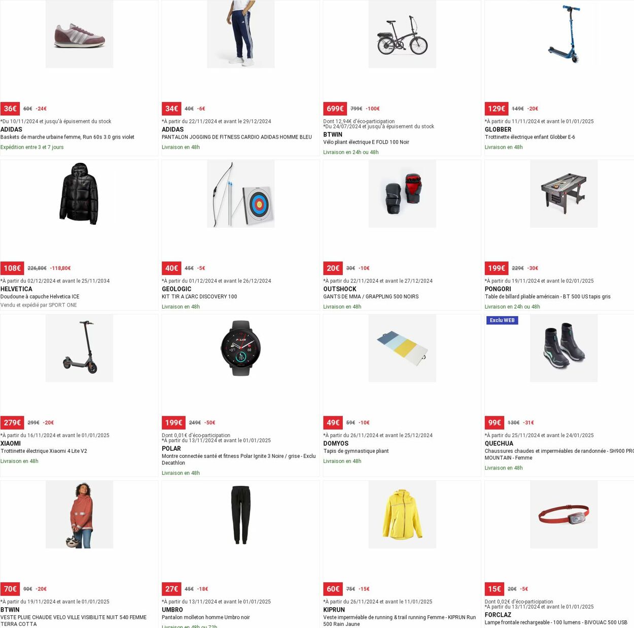 Catalogue Decathlon 02.12.2024 - 11.12.2024