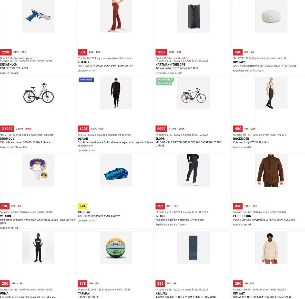 Catalogue Decathlon 02.12.2024 - 11.12.2024