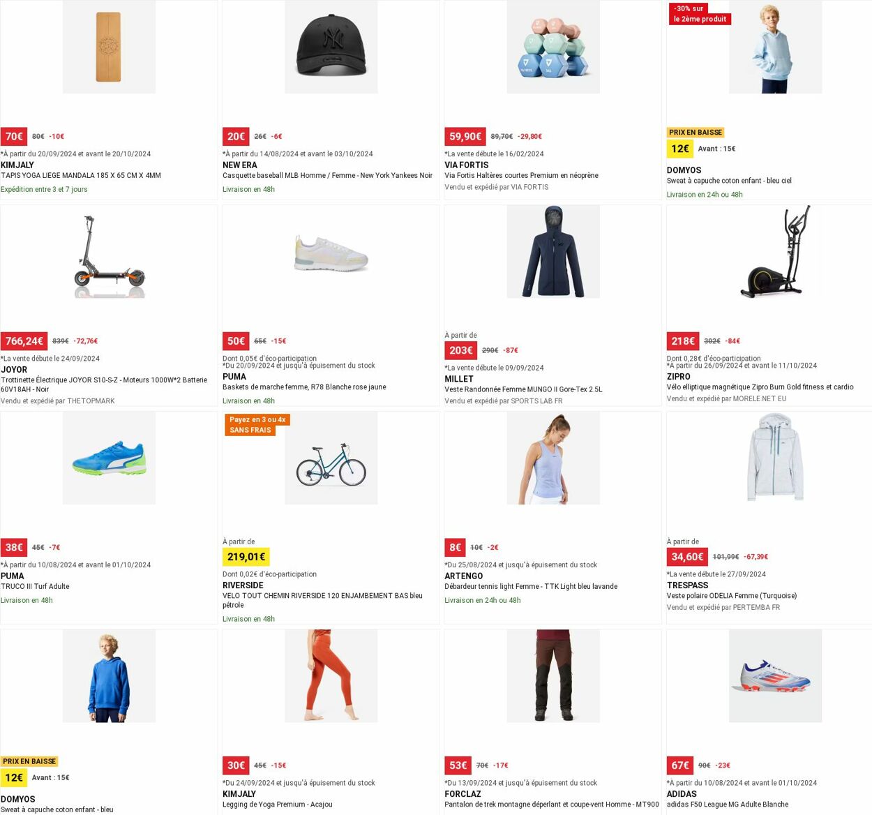 Catalogue Decathlon 30.09.2024 - 09.10.2024