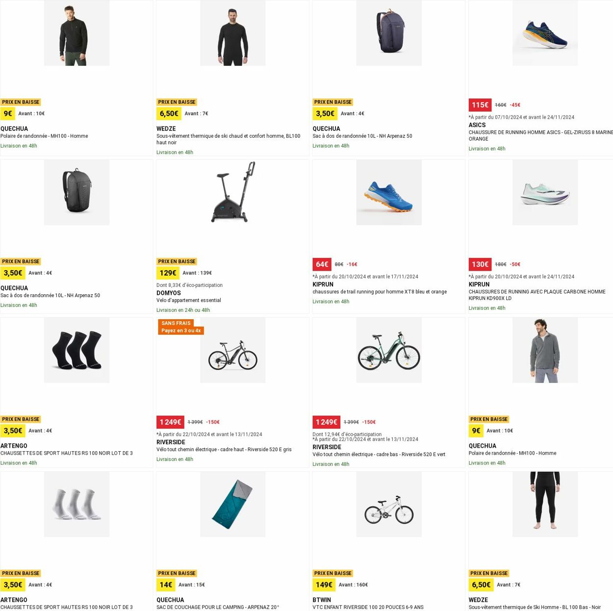 Catalogue Decathlon 28.10.2024 - 06.11.2024