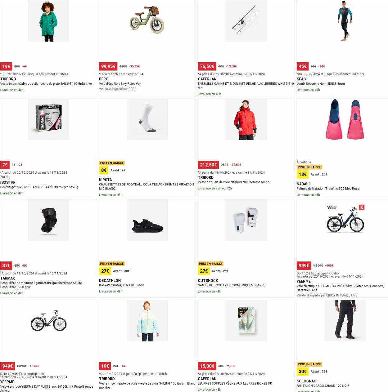 Catalogue Decathlon 28.10.2024 - 06.11.2024