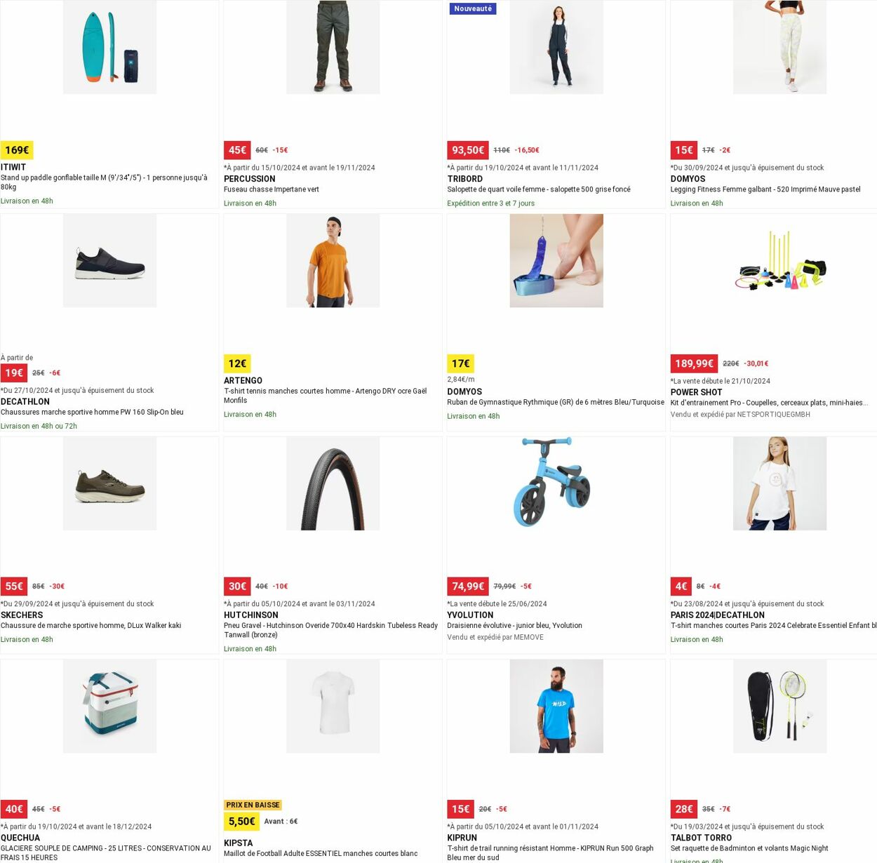 Catalogue Decathlon 28.10.2024 - 06.11.2024