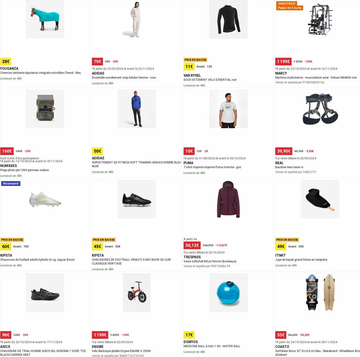 Catalogue Decathlon 28.10.2024 - 06.11.2024