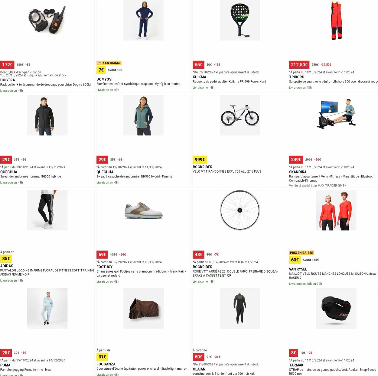 Catalogue Decathlon 28.10.2024 - 06.11.2024