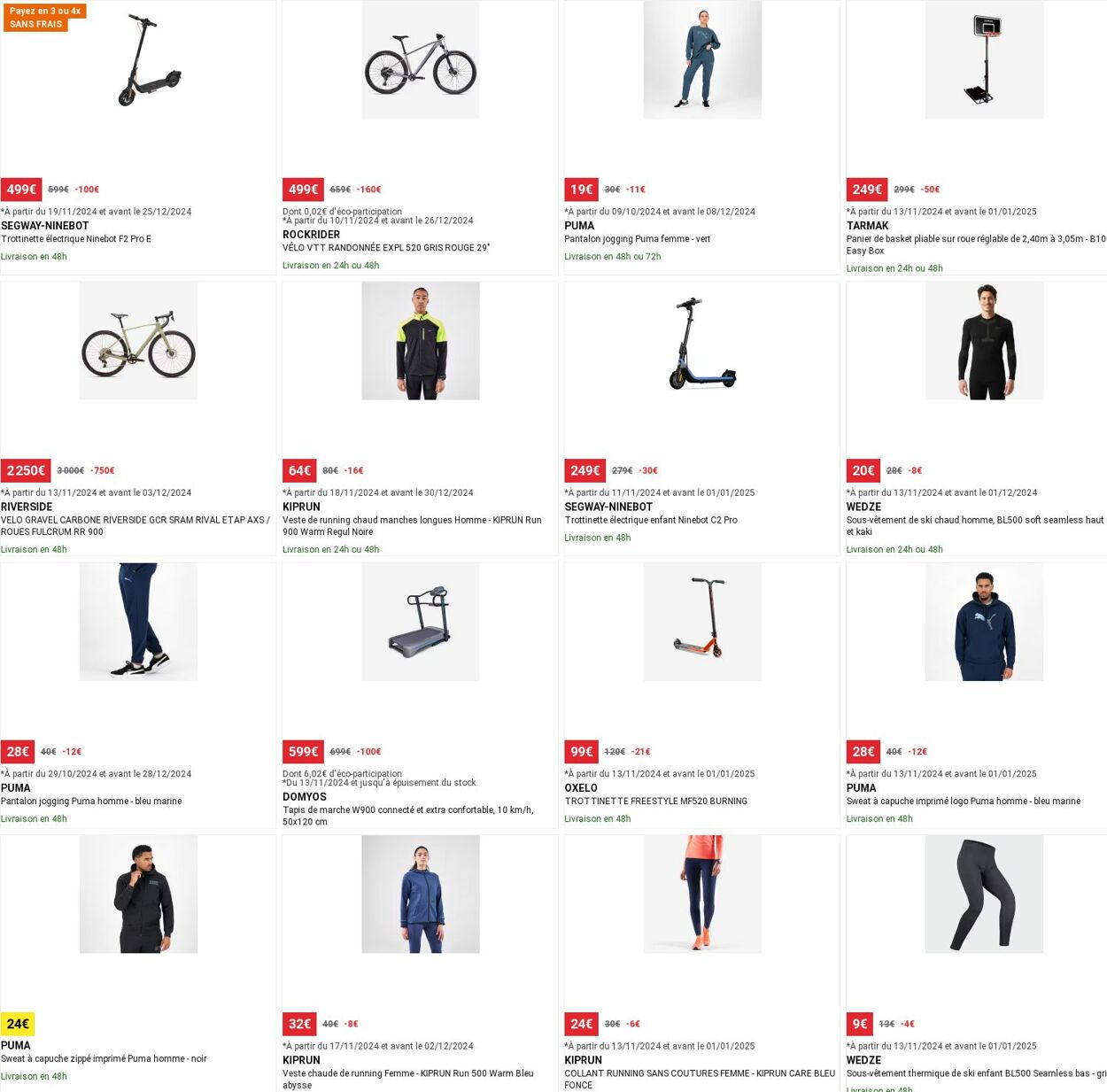 Catalogue Decathlon 25.11.2024 - 04.12.2024