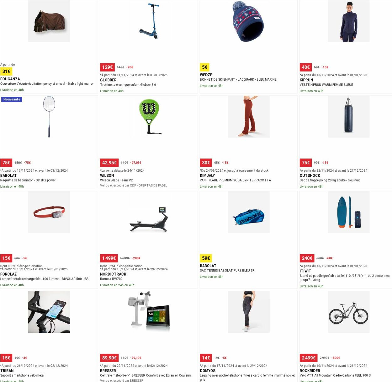 Catalogue Decathlon 25.11.2024 - 04.12.2024