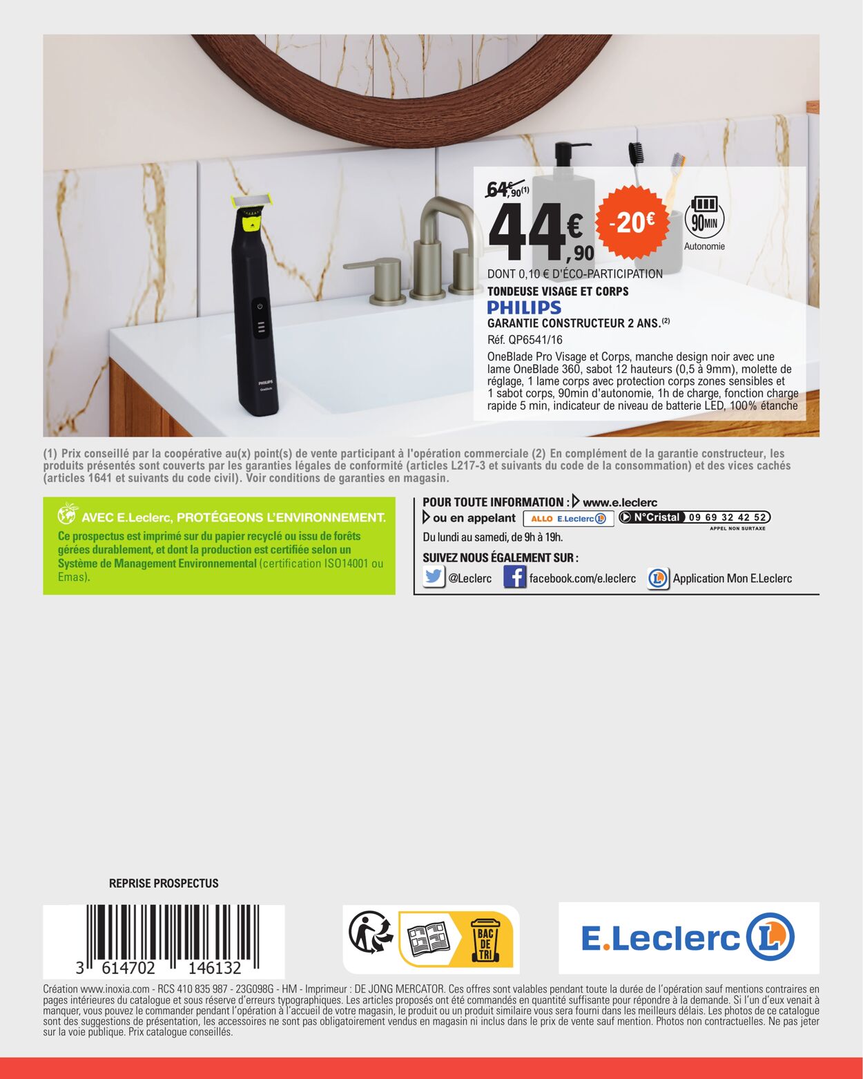 Catalogue E. Leclerc 28.02.2023 - 11.03.2023