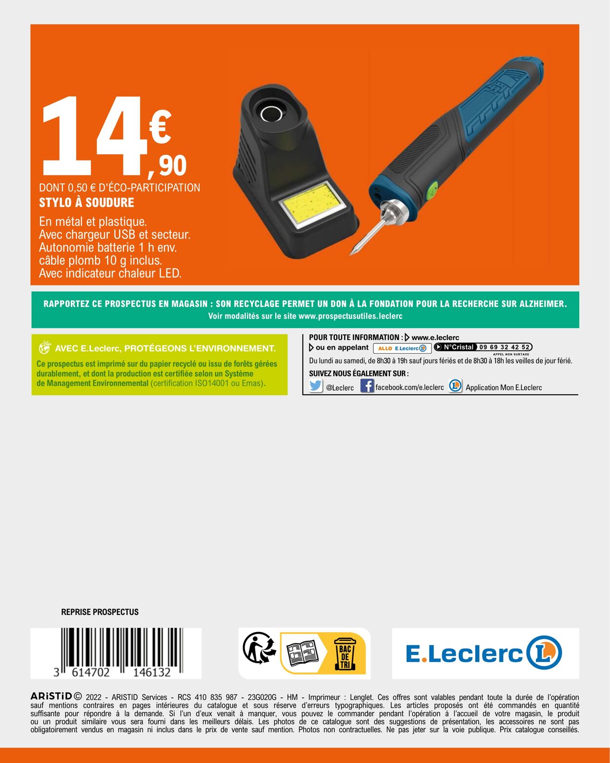 Catalogue E. Leclerc 17.01.2023 - 28.01.2023