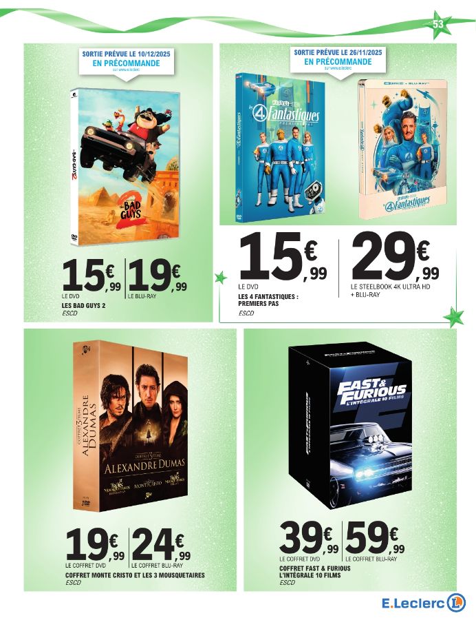 Catalogue E. Leclerc 02.12.2025 - 20.12.2025