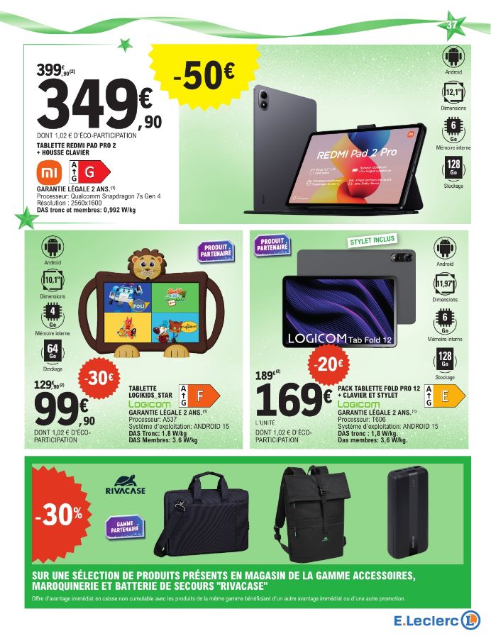 Catalogue E. Leclerc 02.12.2025 - 20.12.2025