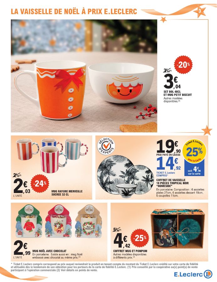 Catalogue E. Leclerc 02.12.2025 - 20.12.2025