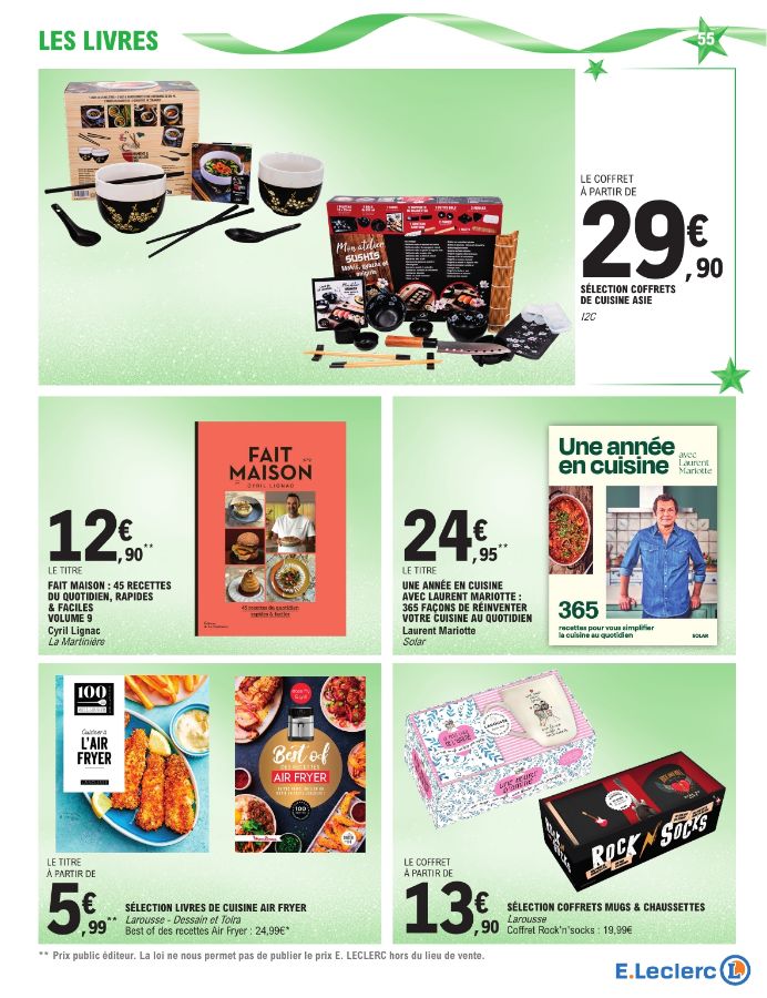 Catalogue E. Leclerc 02.12.2025 - 20.12.2025