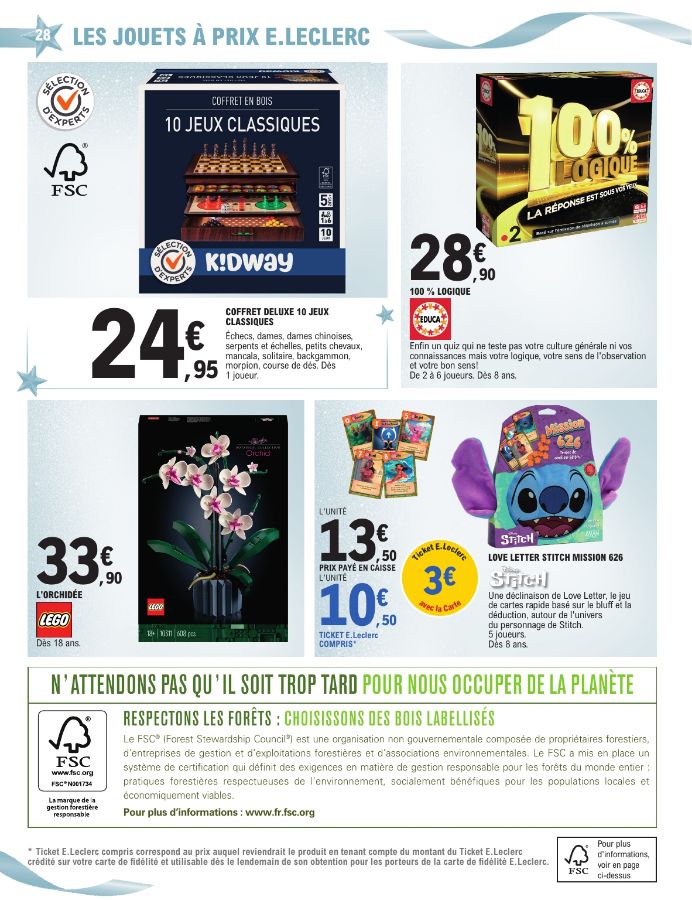 Catalogue E. Leclerc 02.12.2025 - 20.12.2025