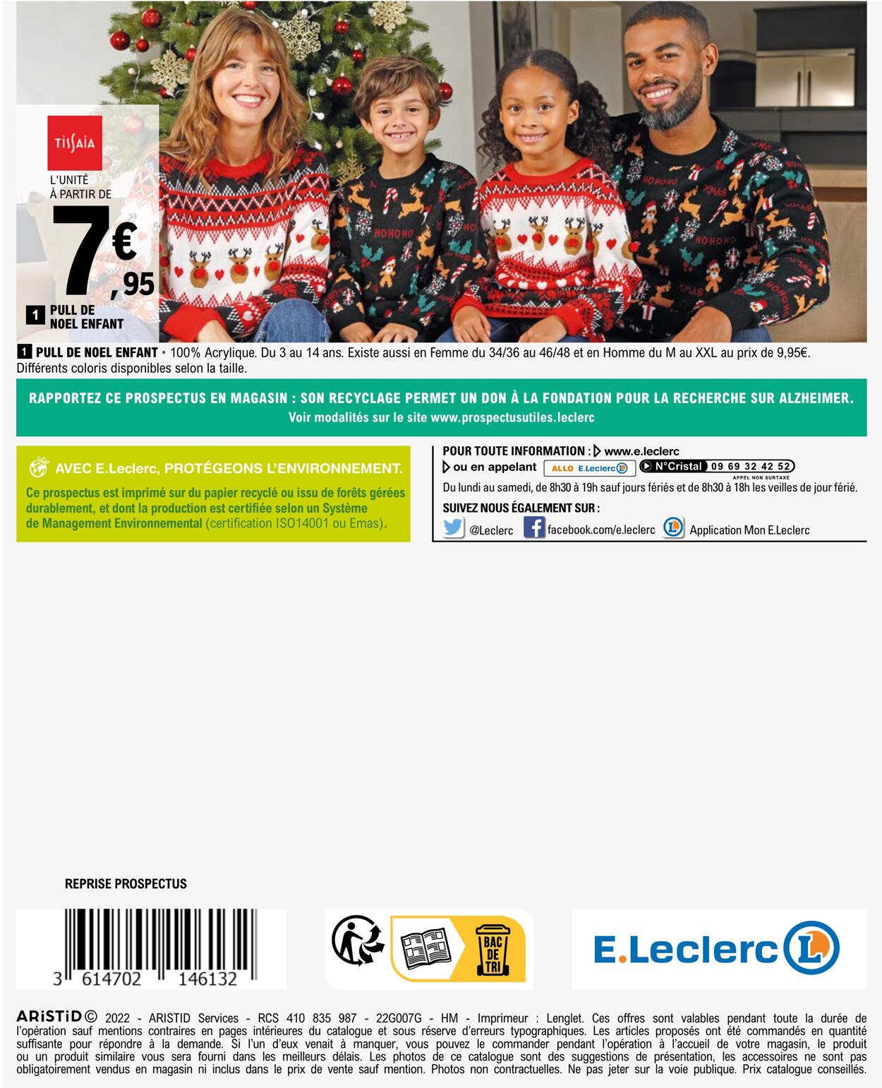 Catalogue E. Leclerc 29.11.2022 - 17.12.2022