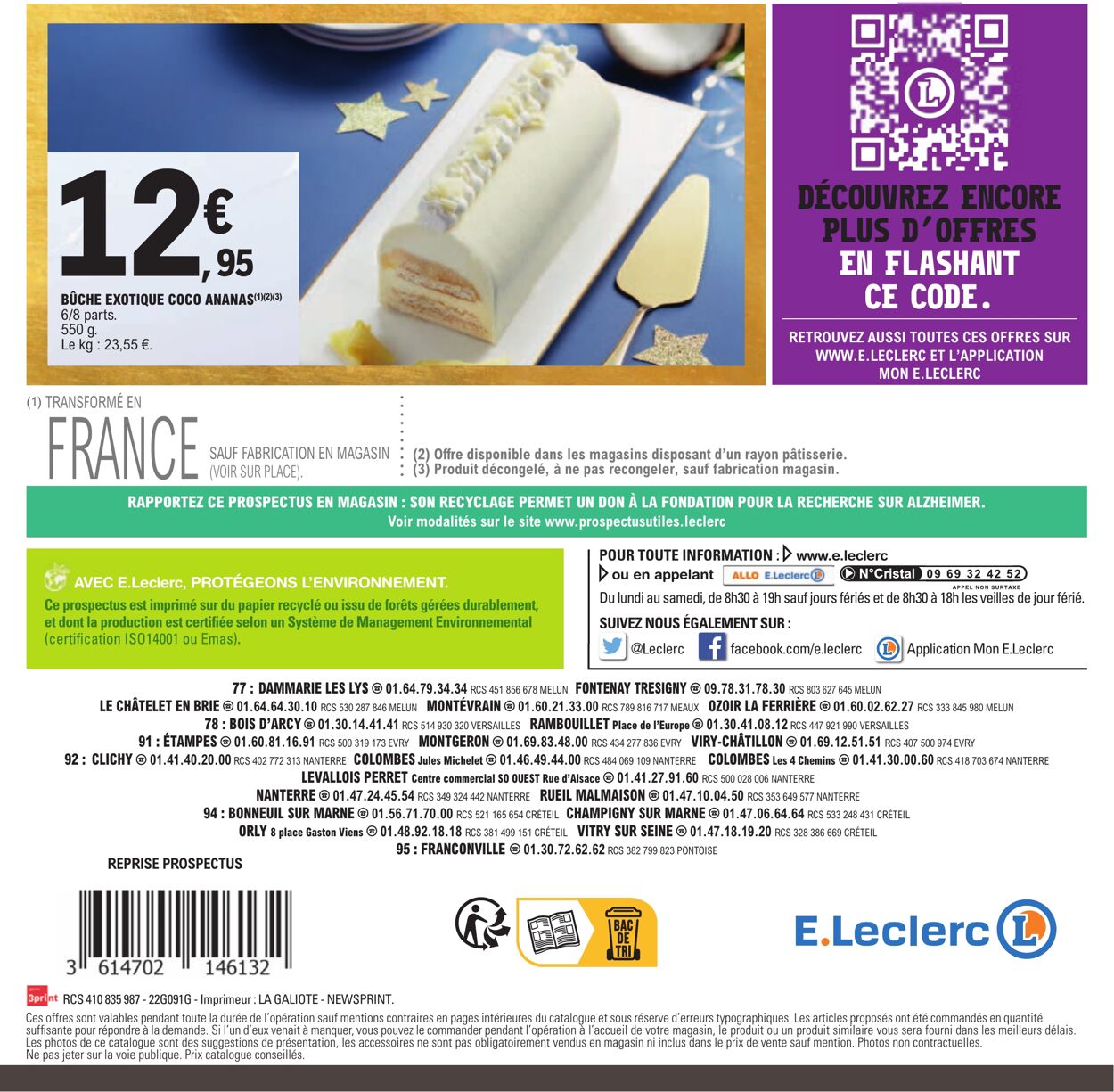 Catalogue E. Leclerc 22.11.2022 - 31.12.2022