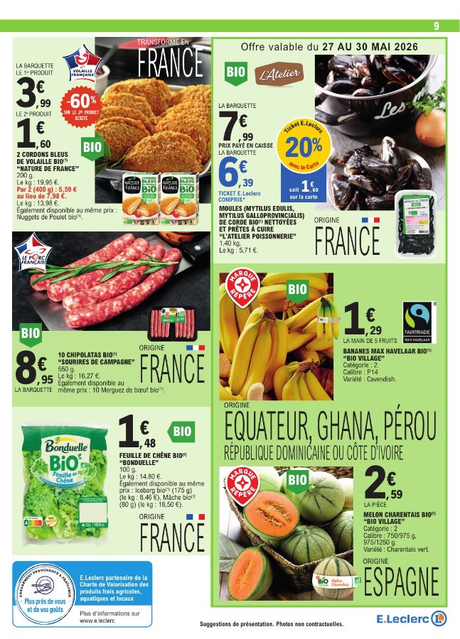 Catalogue E. Leclerc 26.05.2026 - 06.06.2026