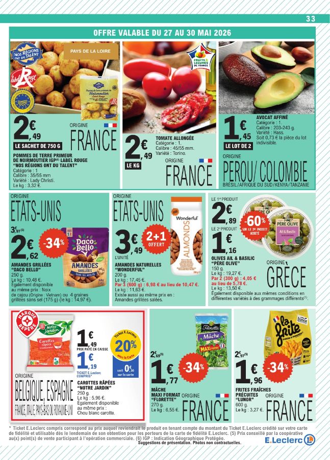 Catalogue E. Leclerc 26.05.2026 - 06.06.2026
