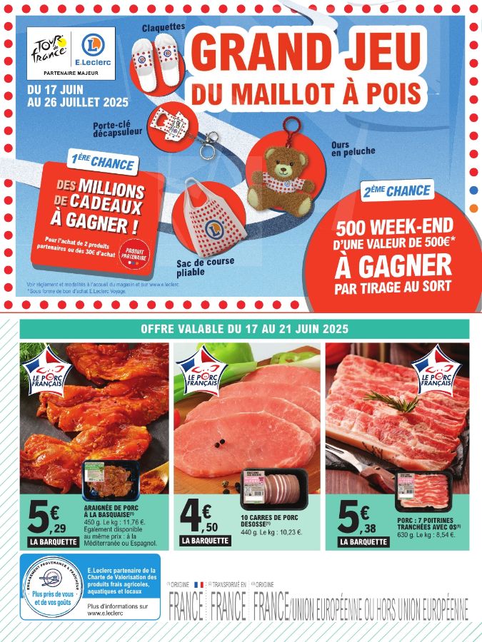 Catalogue E. Leclerc 17.06.2025 - 28.06.2025