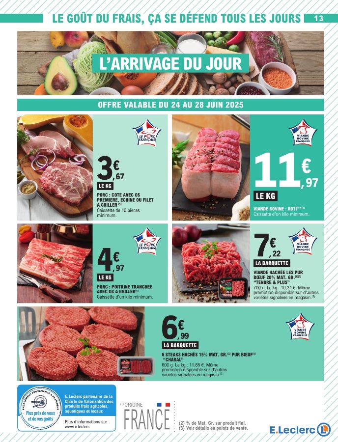 Catalogue E. Leclerc 24.06.2025 - 05.07.2025