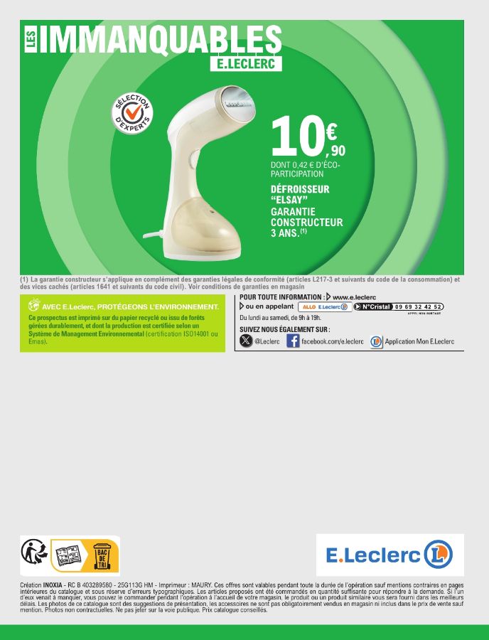 Catalogue E. Leclerc 24.06.2025 - 05.07.2025