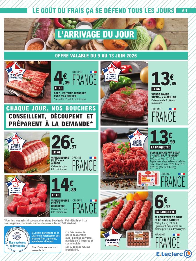 Catalogue E. Leclerc 09.06.2026 - 20.06.2026