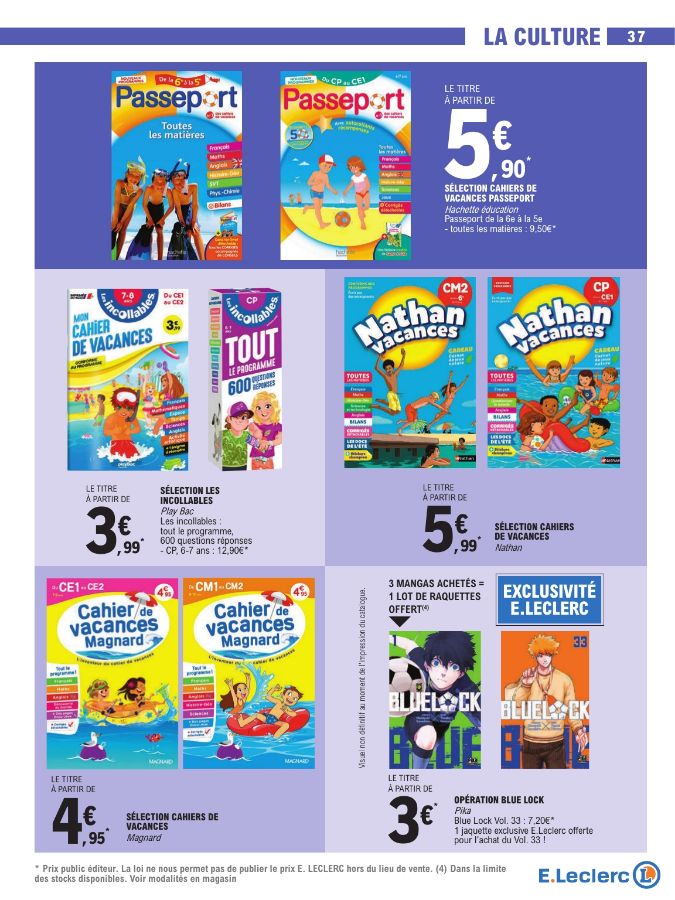 Catalogue E. Leclerc 09.06.2026 - 20.06.2026