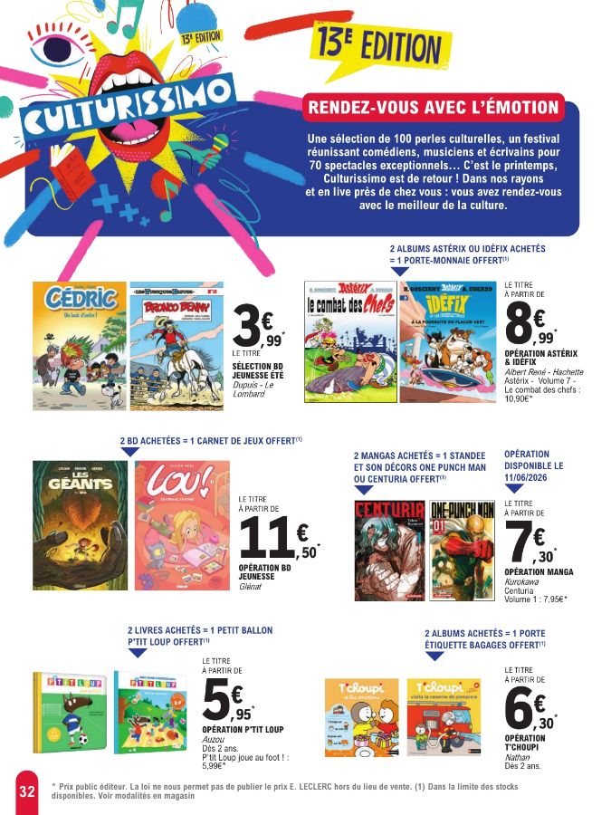 Catalogue E. Leclerc 09.06.2026 - 20.06.2026