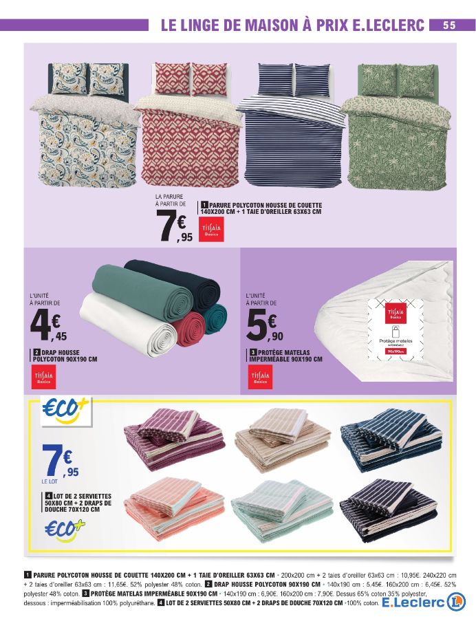 Catalogue E. Leclerc 01.07.2025 - 12.07.2025
