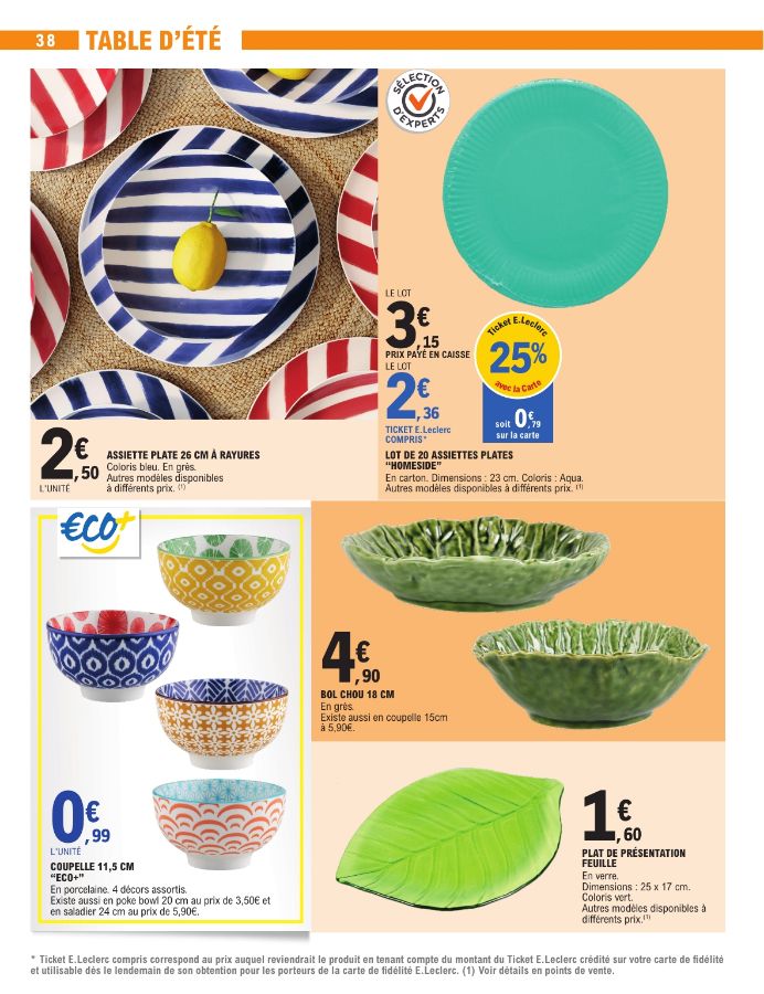 Catalogue E. Leclerc 01.07.2025 - 12.07.2025