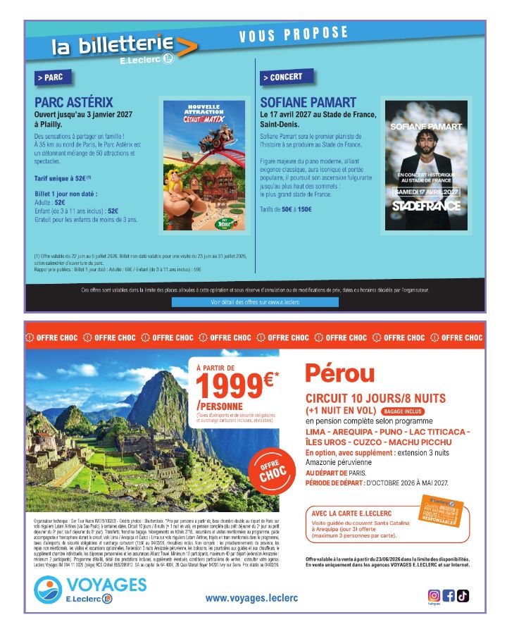 Catalogue E. Leclerc 23.06.2026 - 04.07.2026