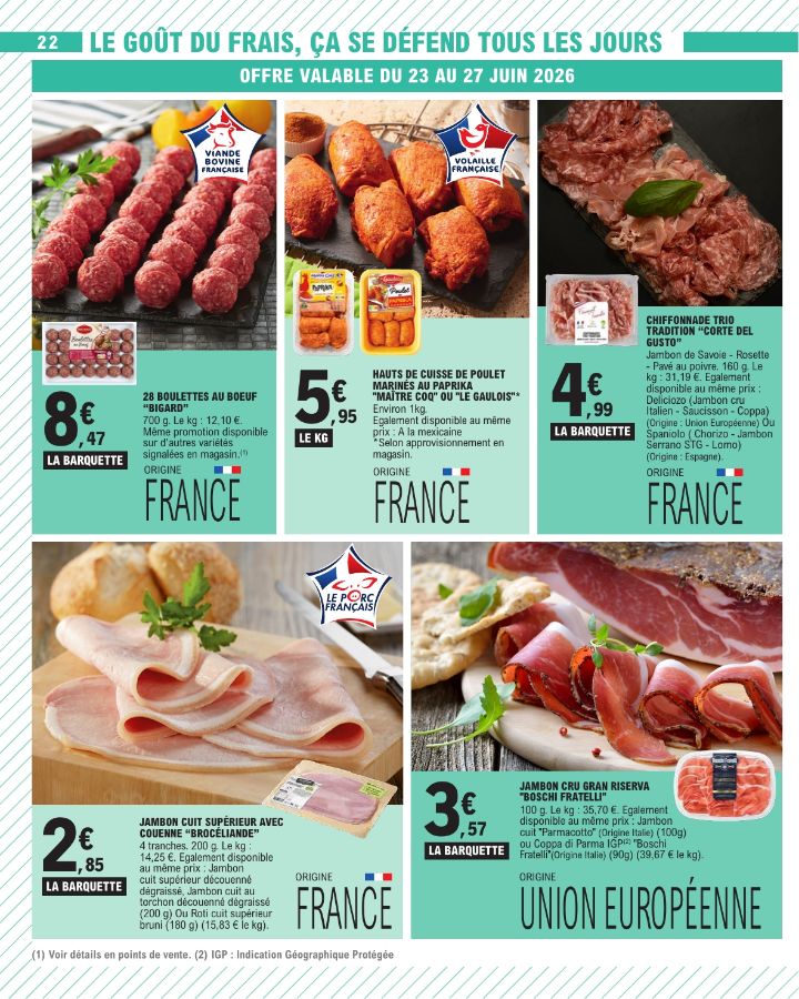 Catalogue E. Leclerc 23.06.2026 - 04.07.2026
