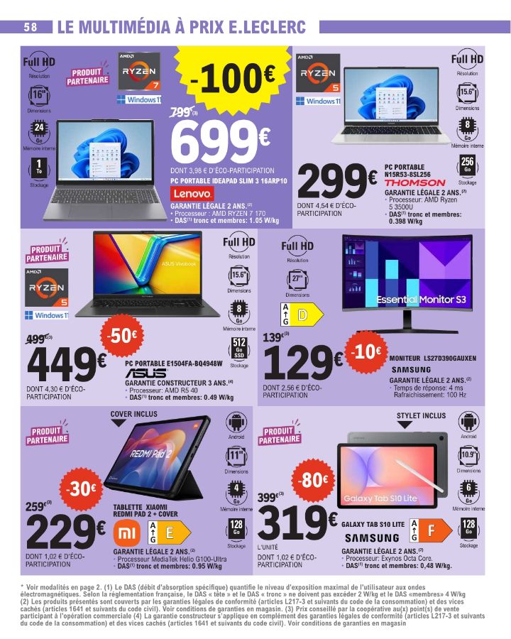 Catalogue E. Leclerc 23.06.2026 - 04.07.2026