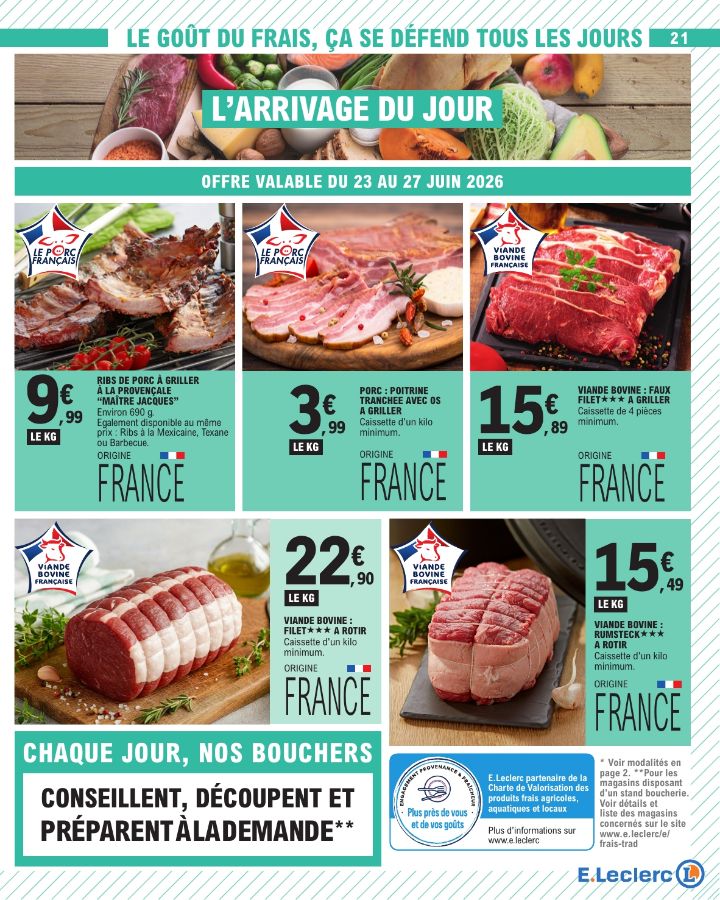 Catalogue E. Leclerc 23.06.2026 - 04.07.2026