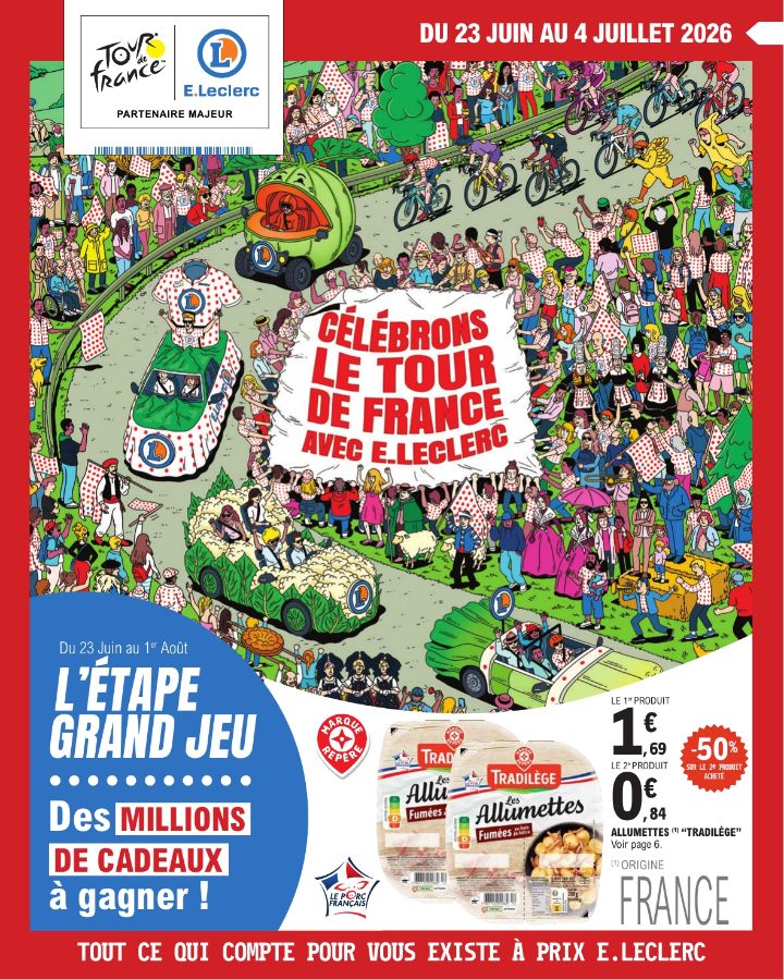 Catalogue E. Leclerc - DEPENSER MOINS 14 23 juin 2026 - 4 juil. 2026