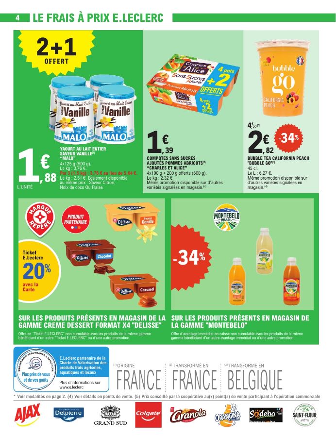 Catalogue E. Leclerc 01.07.2025 - 12.07.2025