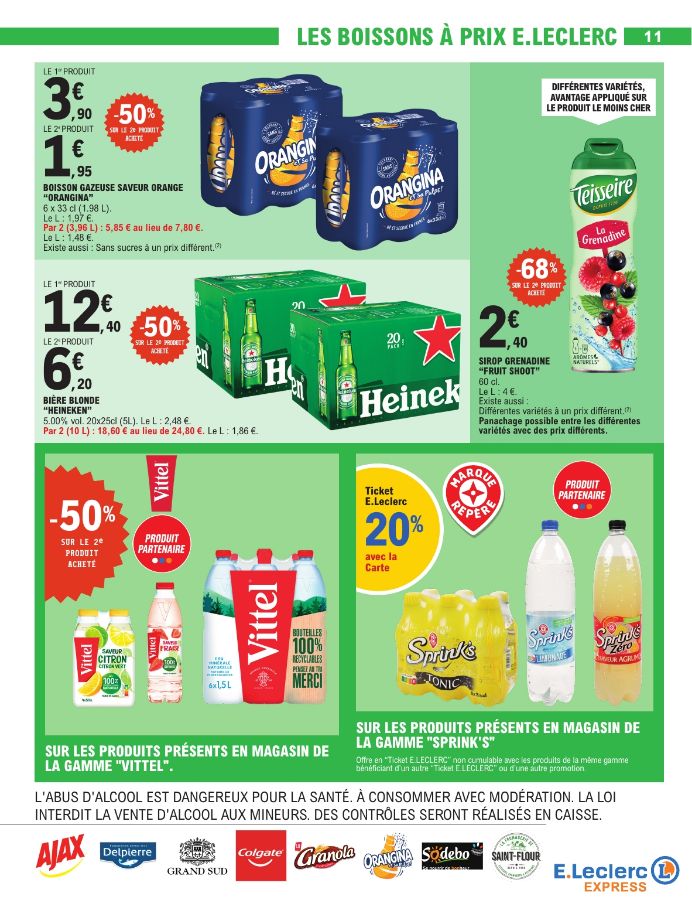 Catalogue E. Leclerc 01.07.2025 - 12.07.2025