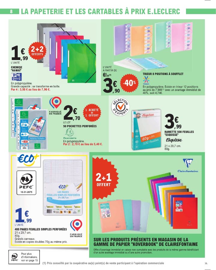 Catalogue E. Leclerc 15.07.2025 - 26.07.2025