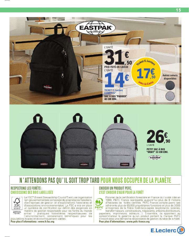 Catalogue E. Leclerc 15.07.2025 - 26.07.2025