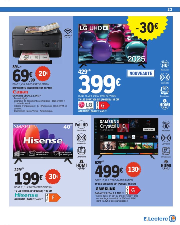 Catalogue E. Leclerc 15.07.2025 - 26.07.2025