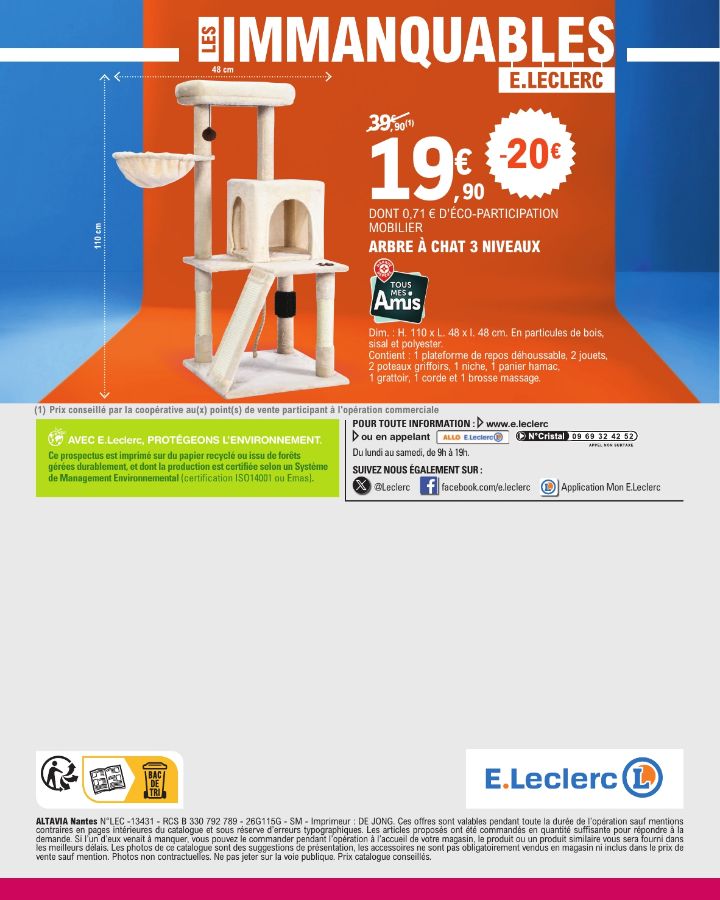 Catalogue E. Leclerc 30.06.2026 - 11.07.2026
